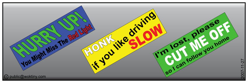 Bumper Stickers